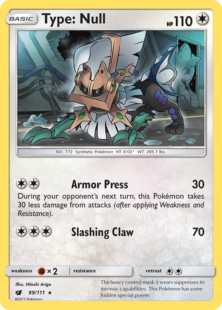 Type: Null (89/111) (Theme Deck Exclusive) [Sun & Moon: Crimson Invasion] | Tabernacle Games