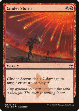 Cinder Storm [Masters 25] | Tabernacle Games