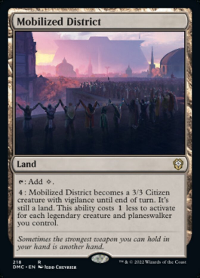 Mobilized District [Dominaria United Commander] | Tabernacle Games