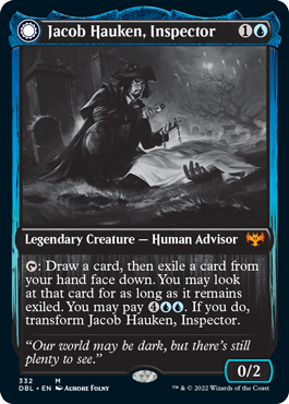 Jacob Hauken, Inspector // Hauken's Insight [Innistrad: Double Feature] | Tabernacle Games