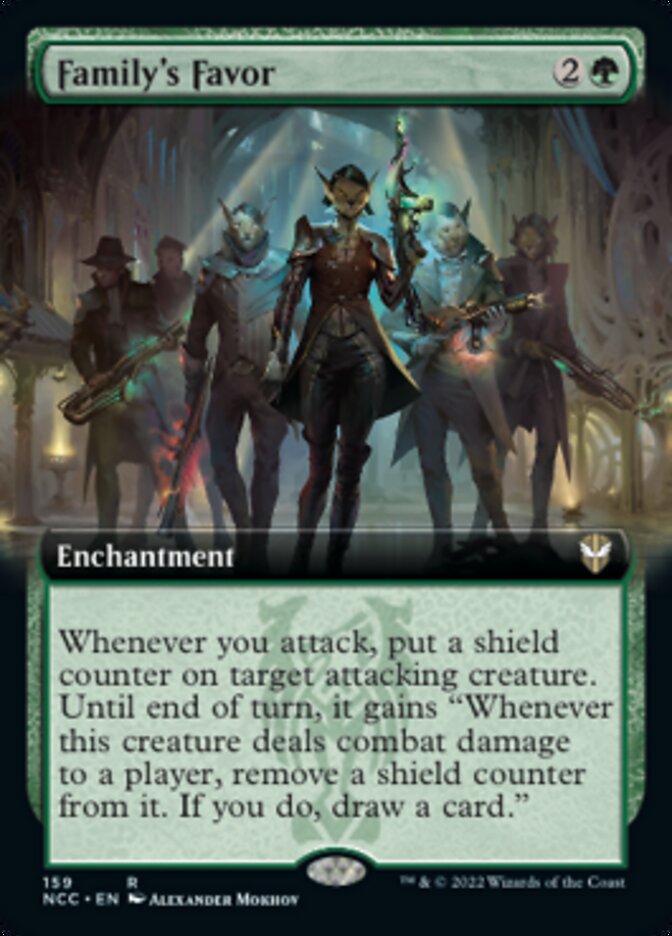 Family's Favor (Extended Art) [Streets of New Capenna Commander] | Tabernacle Games