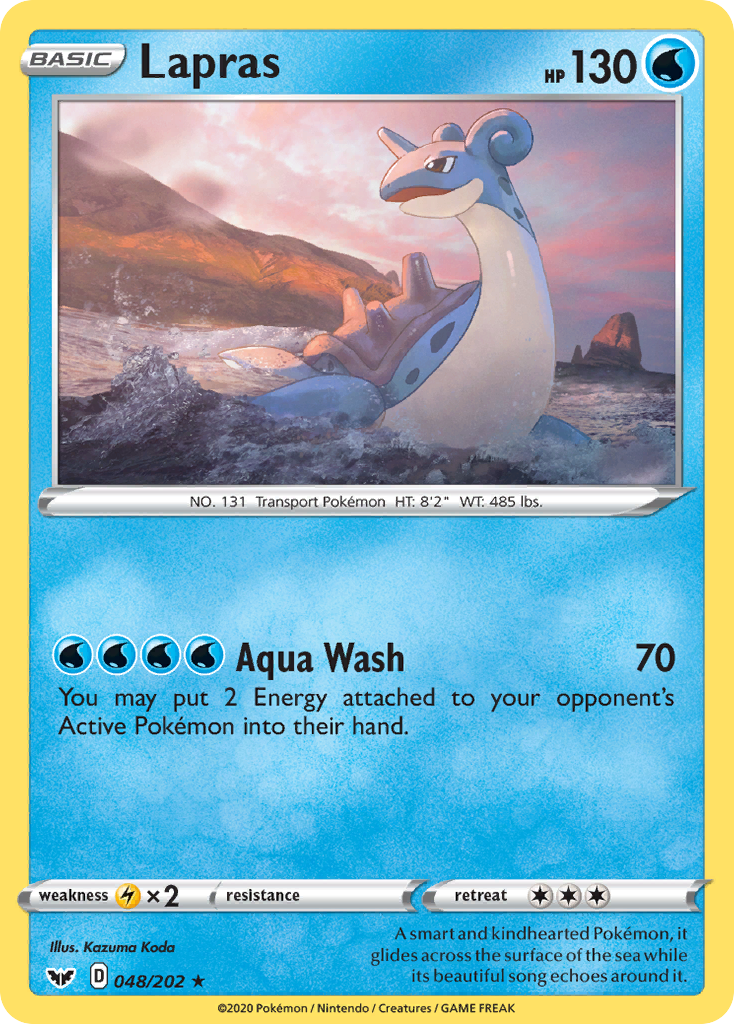 Lapras (048/202) [Sword & Shield: Base Set] | Tabernacle Games