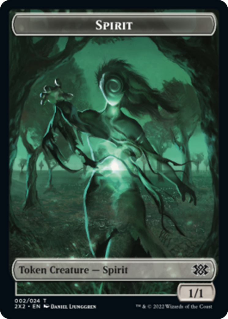 Egg // Spirit Double-sided Token [Double Masters 2022 Tokens] | Tabernacle Games