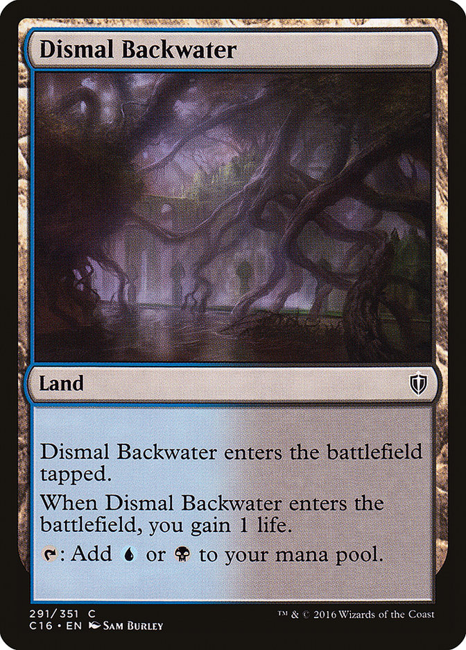 Dismal Backwater [Commander 2016] | Tabernacle Games
