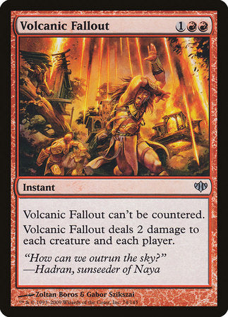 Volcanic Fallout [Conflux] | Tabernacle Games