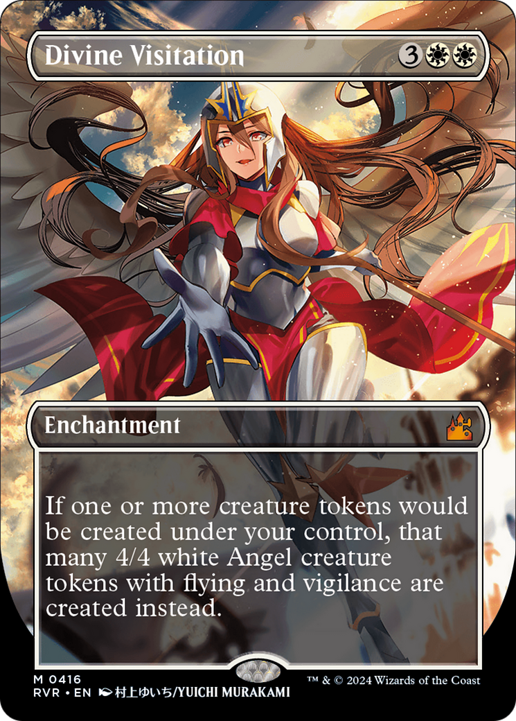 Divine Visitation (Anime Borderless) [Ravnica Remastered] | Tabernacle Games