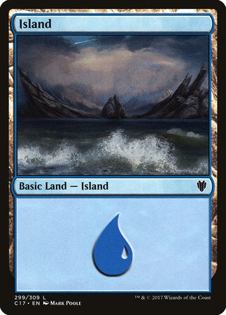 Island (299) [Commander 2017] | Tabernacle Games