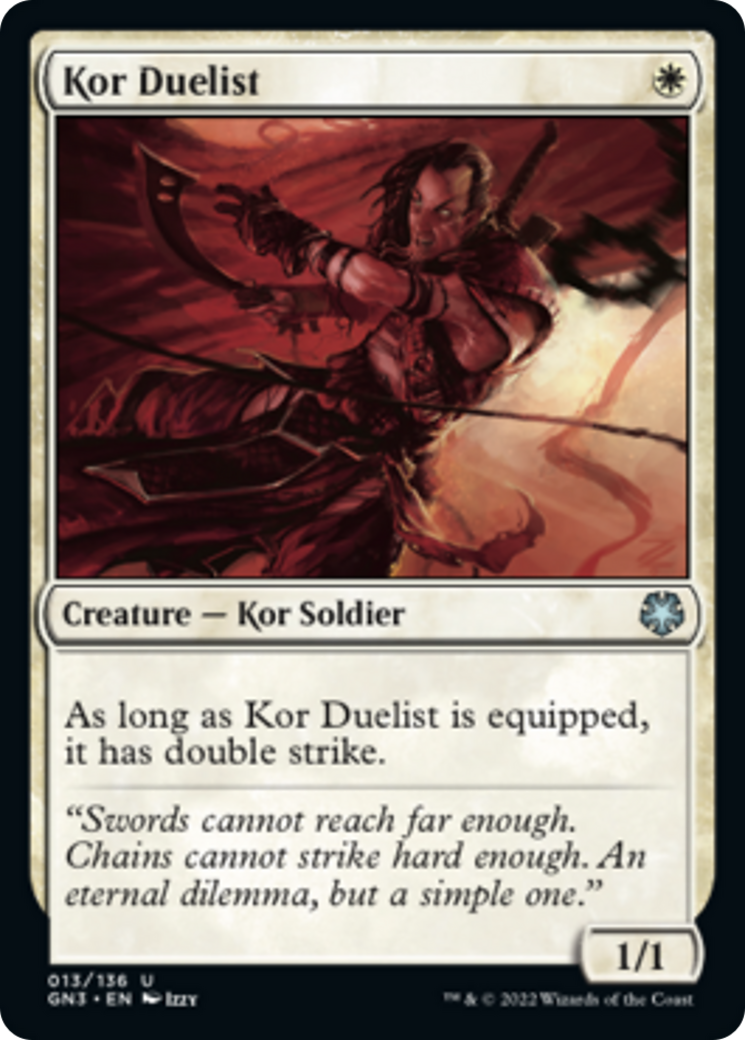 Kor Duelist [Game Night: Free-for-All] | Tabernacle Games