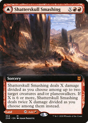 Shatterskull Smashing // Shatterskull, the Hammer Pass (Extended Art) [Zendikar Rising] | Tabernacle Games