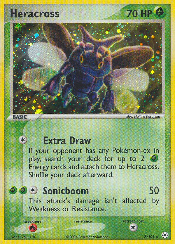 Heracross (7/101) [EX: Hidden Legends] | Tabernacle Games