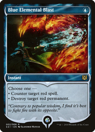 Blue Elemental Blast [Signature Spellbook: Jace] | Tabernacle Games