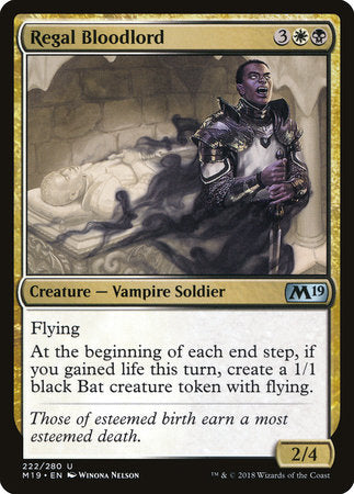 Regal Bloodlord [Core Set 2019] | Tabernacle Games