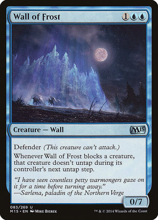Wall of Frost [Magic 2015] | Tabernacle Games