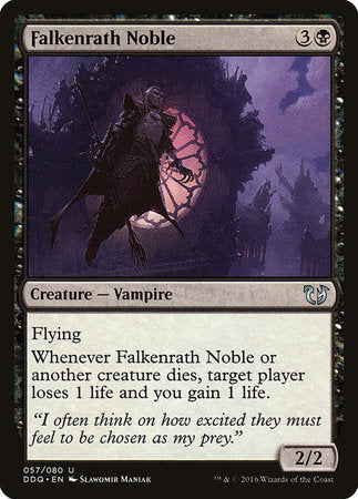 Falkenrath Noble [Duel Decks: Blessed vs. Cursed] | Tabernacle Games