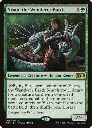 Yisan, the Wanderer Bard [Magic 2015] | Tabernacle Games
