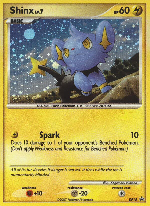 Shinx (DP15) [Diamond & Pearl: Black Star Promos] | Tabernacle Games