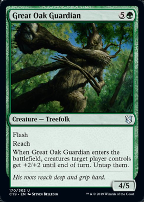 Great Oak Guardian [Commander 2019] | Tabernacle Games