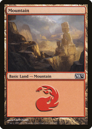 Mountain (242) [Magic 2012] | Tabernacle Games