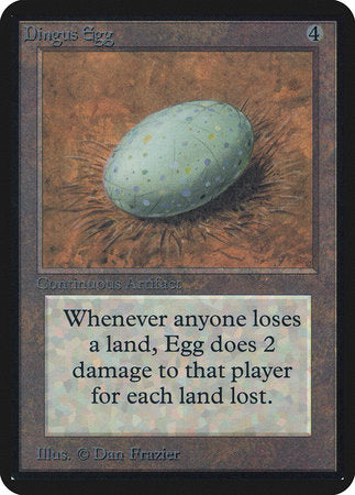 Dingus Egg [Limited Edition Alpha] | Tabernacle Games