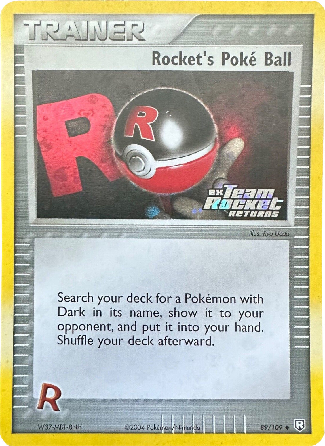 Rocket's Poke Ball (89/109) (Stamped) [EX: Team Rocket Returns] | Tabernacle Games