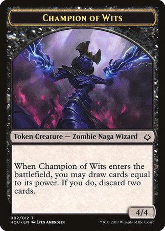 Champion of Wits Token [Hour of Devastation Tokens] | Tabernacle Games