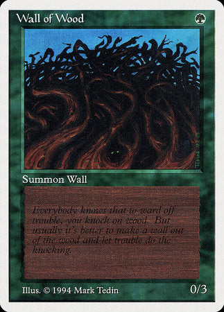 Wall of Wood [Summer Magic / Edgar] | Tabernacle Games