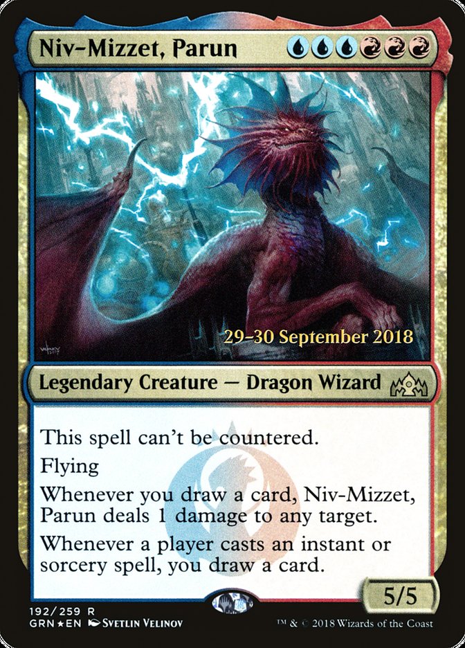 Niv-Mizzet, Parun  [Guilds of Ravnica Prerelease Promos] | Tabernacle Games