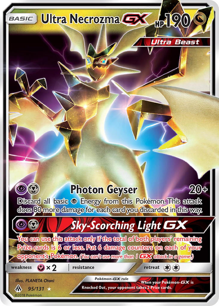 Ultra Necrozma GX (95/131) [Sun & Moon: Forbidden Light] | Tabernacle Games
