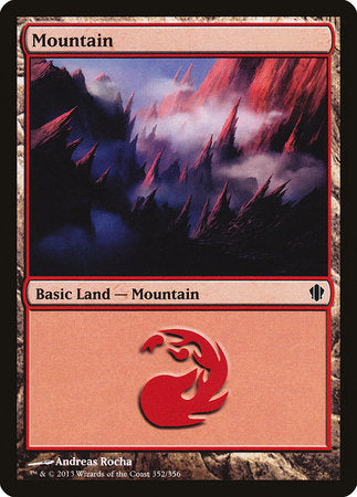 Mountain (352) [Commander 2013] | Tabernacle Games