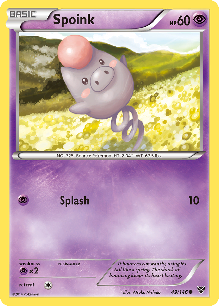 Spoink (49/146) [XY: Base Set] | Tabernacle Games