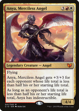 Anya, Merciless Angel [Commander 2015] | Tabernacle Games