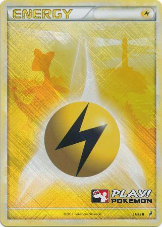 Lightning Energy (91/95) (Play Pokemon Promo) [HeartGold & SoulSilver: Call of Legends] | Tabernacle Games