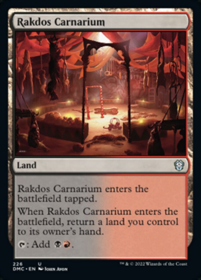 Rakdos Carnarium [Dominaria United Commander] | Tabernacle Games