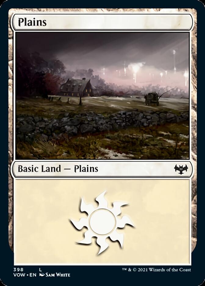 Plains (398) [Innistrad: Crimson Vow] | Tabernacle Games