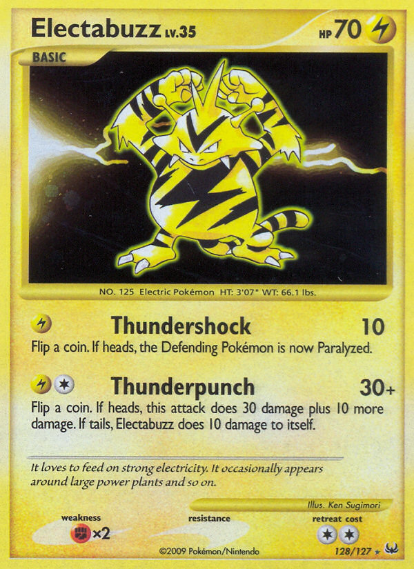 Electabuzz (128/127) [Platinum: Base Set] | Tabernacle Games