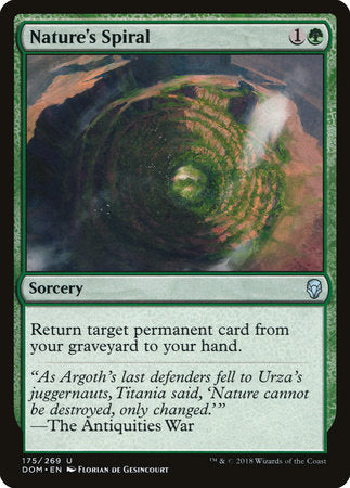 Nature's Spiral [Dominaria] | Tabernacle Games