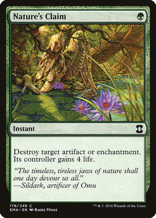 Nature's Claim [Eternal Masters] | Tabernacle Games