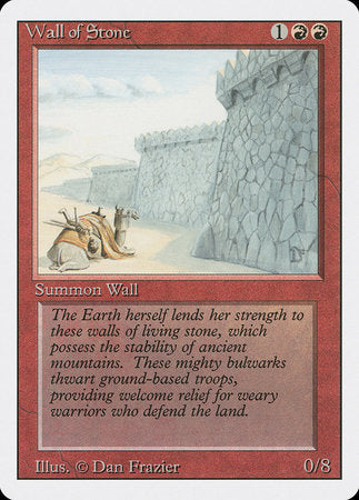 Wall of Stone [Revised Edition] | Tabernacle Games