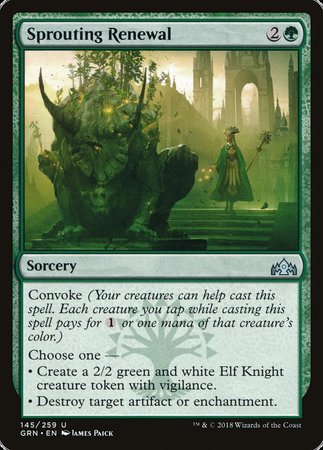 Sprouting Renewal [Guilds of Ravnica] | Tabernacle Games