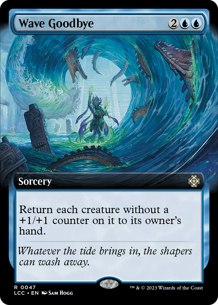 Wave Goodbye (Extended Art) [The Lost Caverns of Ixalan Commander] | Tabernacle Games