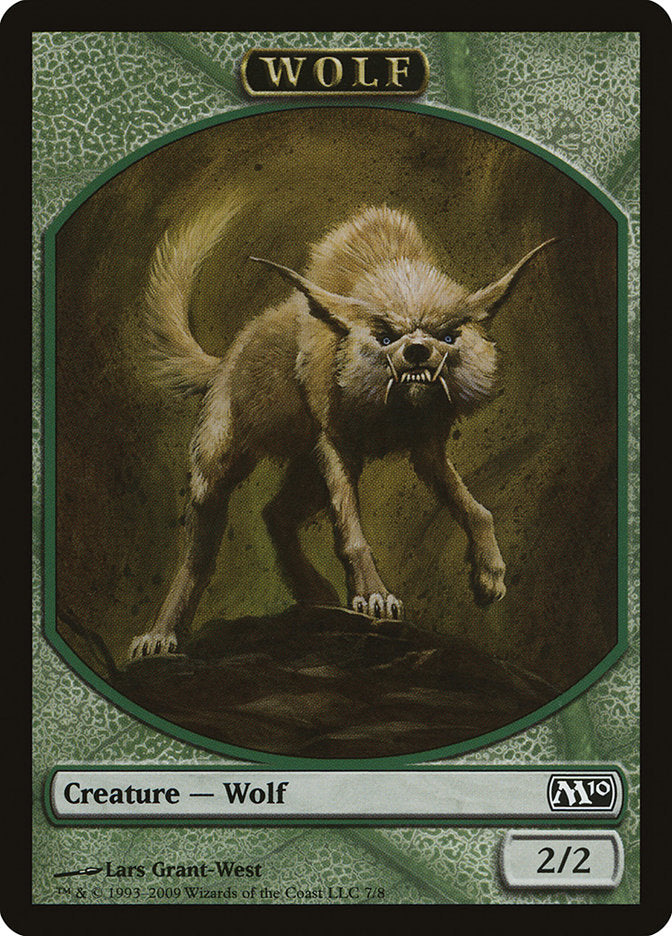 Wolf [Magic 2010 Tokens] | Tabernacle Games