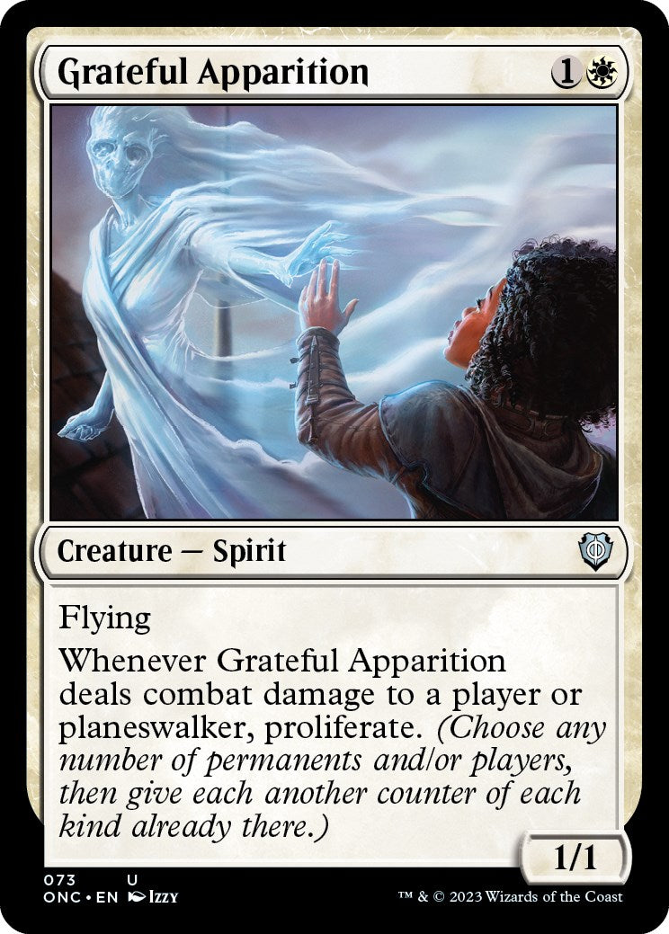 Grateful Apparition [Phyrexia: All Will Be One Commander] | Tabernacle Games