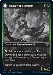 Weaver of Blossoms // Blossom-Clad Werewolf [Innistrad: Double Feature] | Tabernacle Games