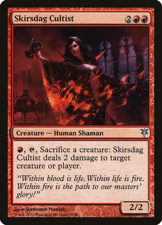 Skirsdag Cultist [Duel Decks: Sorin vs. Tibalt] | Tabernacle Games