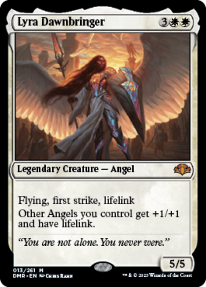 Lyra Dawnbringer [Dominaria Remastered] | Tabernacle Games