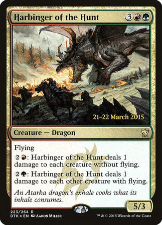 Harbinger of the Hunt [Dragons of Tarkir Promos] | Tabernacle Games