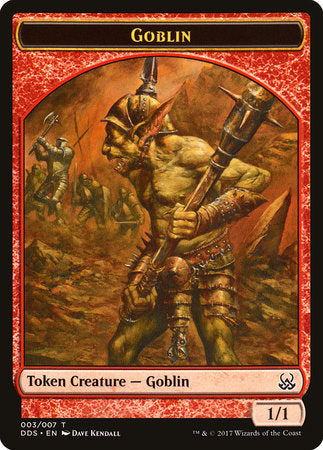 Goblin Token [Duel Decks: Mind vs. Might Tokens] | Tabernacle Games