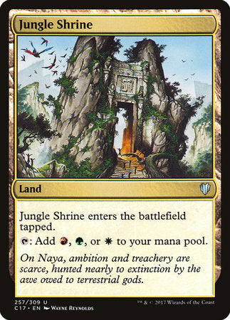 Jungle Shrine [Commander 2017] | Tabernacle Games