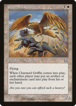 Charmed Griffin [Mercadian Masques] | Tabernacle Games