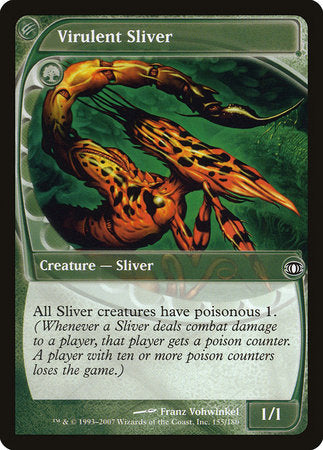 Virulent Sliver [Future Sight] | Tabernacle Games